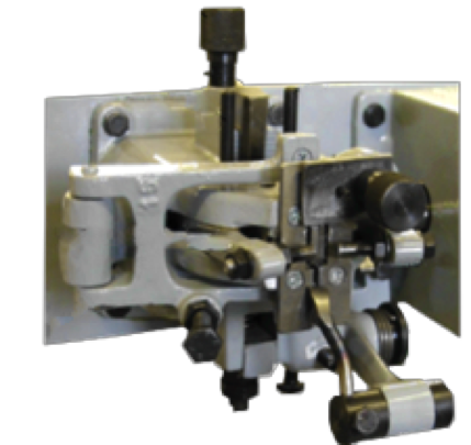 Setter installed on the band saw sharpening machine ELITE SC 3, as an option