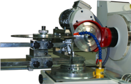 Face grinding on TCT circular saw blade on Elite MD