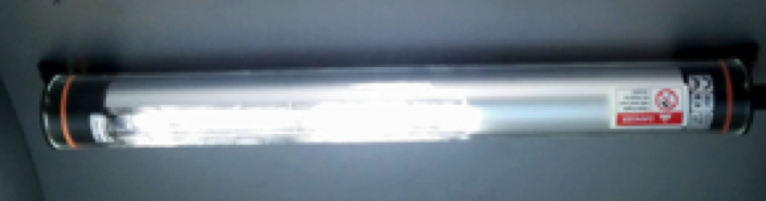 LED lamp for a high visibility on the automatic circular knives grinding machine ELITE CC