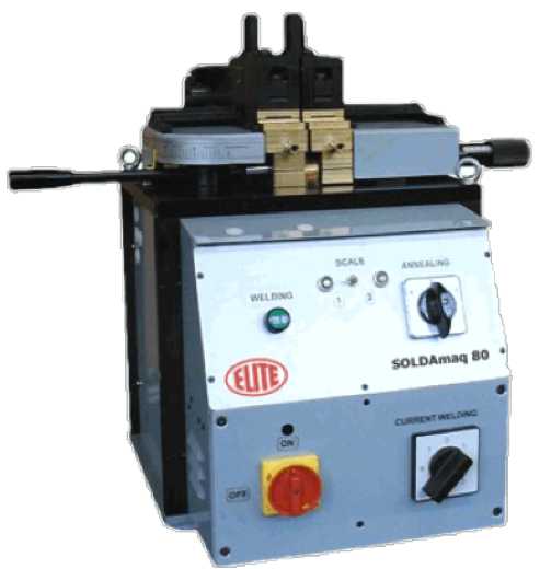 Welding machine for big steel bandsaws ELITE SOLDAmaq 80