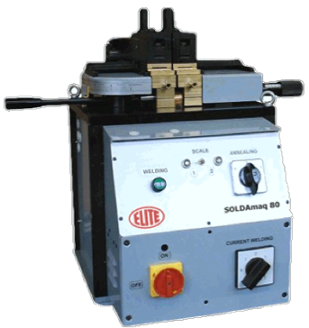 Big bandsaws welding machine ELITE SOLDAmaq 80